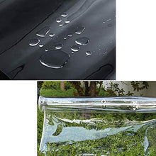LBBGM Telone Impermeabile Trasparente, Telone Telo Copertura Tarps Tenda Trasparente Pieghevole Impermeabile Balcone PVC Morbido, Personalizzazione delle Taglie(0.55mm)(1.2x2m(3.9x6.6ft))