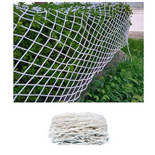ZGQSW Rete di Sicurezza Esterna, Corda Bianca Rete da Giardino Protezione Anticaduta Bambino Abbellimento Giardino Decorazione Ringhiera Scale Ringhiera Isolamento Animali Domestici Arrampicata