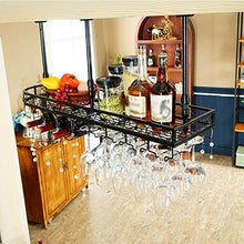 Nfudishpu Portabottiglie, Materiale in Ferro battuto Portabottiglie in Vetro Appeso Portabottiglie Appeso Creativo Bar in Vetro Alto Cucina Cucina Decorazione Domestica l'archiviazione Domestica