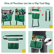 Inginocchiatoio e sedile da giardino, sgabello da giardino pieghevole aggiornato Attrezzi da giardinaggio inginocchiatoio da giardino portatile con 2 sacche per attrezzi gratuite, cesoie da potatura