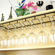 LHQ-HQ Appesa Vino Rack con Montaggio di Metallo, appesa Supporto cremagliera e Tazza Vetro Vino Europeo