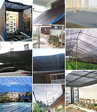 Rete ombreggiante Sun Mesh Rete di Ombreggiatura Nera, Panno All'ombra Resistente Ai Raggi UV al 95% per Coperture di Piante, Serre, Barn O Canile (Size : 3x8M)
