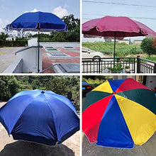 Ombrellone da Cortile, Ombrellone Parasole,ombrellone Protezione UV, Ombrello Antivento, Ombrellone Antipioggia da Esterno,ombrellone da Pesca, Colla Argento A Doppio Strato + Panno Oxford, Senza Ba