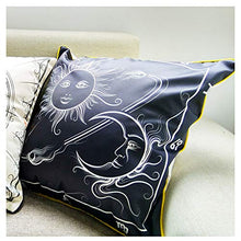 Constellazione Cuscino Stampato Cotone in Cotone Sole E Luna Gettare Cuscino Mystic Cuscino Per Divano Couch Letto Auto Ufficio,5#