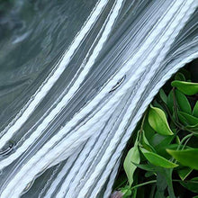 BAIYINNG Cover Tarp dalla Pioggia, PVC Trasparente da 0,3 Mm, Il Balcone Si Snoda sulla Tela Cerata, per Pioggia/Polvere/Neve (Color : Chiaro, Size : 1.1x3.9m)