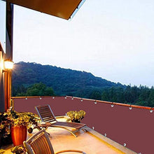 ZYFA Frangivista Telo frangivento Recinzione Copertura Balcone Protezione della Privacy Schermo Telo Oscurante Giardino Copri Ringhiera Balcone,Disponibile per Formati Personalizzati