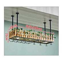 Portabicchieri da Vino Portabicchieri da Parete per Uso Domestico, portabottiglie Personalizzato a Parete, portabicchieri da Vino da Bar, portabicchieri in Legno massello con luci