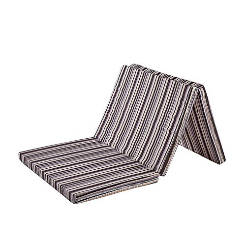 NEHARO Materasso Pad Domestica 5 cm di Spessore Tri Materasso Pieghevole Tatami Pieghevole futon Giapponese Morbida dormitorio Mattress Pad Dormire Tappetino Pieghevole e Portatile