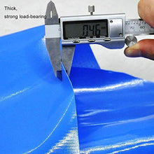 MTYLX Outdoor Multifunzionale Tela Cerata, Impermeabile-Blu Impermeabile Spessa Protezione Solare Teloni Capannone Copertura Del Camion Parasole Uv Tenda Capannone Isolamento Copertura 600G / M2,2 ×