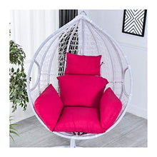 Cuscino per Sedia Cesto Appeso Altalena Rimovibile Culla Amaca Schienale Esterno da Ufficio Supporto Lombare (Colore: Grigio)