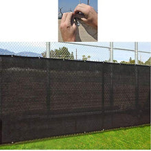 Rete ombreggiante Panno per Schermo Crittografato per Parabrezza della Piattaforma del Balcone, Grado Commerciale Tarp in Rete con Occhielli, 80% Sunblock, Marrone (Size : 1.8×4m)