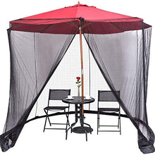 Scoperta Ombrello Ombrellone Bug dello Schermo W/Zipper Porta, Poliestere reticolato for Outdoor Ombrellone da Giardino zanzariera ZDWN
