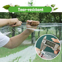 Telo MYAN Impermeabile, Telone Protezione per Esterno Antipolvere Antipioggia Tarp, All'aperto Balcone Le Tende con Occhielli, Baldacchino Film per Copertura Vegetale