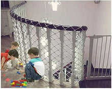 Protective net decoration / Corda bianca Net Safety Net Balcone anti-caduta dei bambini netti della scala Protezione Net Kindergarten Guardrail Net Net Cat appendere gli abiti multiuso Net Net decorat
