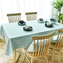 WSJIABIN Tovaglia Arredamento casa Moderna Minimalista Verde Spesso Plaid Copertura Asciugamano Soggiorno Camera da Letto tovaglia di Lino tovaglia