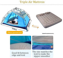 HongLianRiven Lettino da Viaggio Camping Aria Regina Materasso, Materasso Gonfiabile Materassino con Pompa d'Aria, Letto Gonfiabile Blow Up Materasso, 197 × 175 × 20 Centimetri 6-3