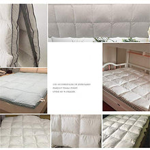 BABIFIS 10 cm di Spessore Ultra-Morbido Piumino D'Oca Fill Materasso Matrimoniale Uso Mat/Tatami per la casa/Albergo USA Materasso 200 * 200