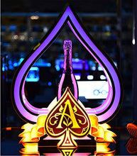 QQSBGD Logo Personalizzato glorificatore Visualizza VIP Service Asso di Spade Champagne Bottiglia Presenter for Night Club Lounge Bar KTV Festa di Nozze Portabottiglie (Shape Style : 03 Style)