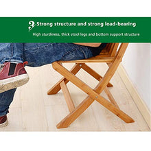 Chair QL sedie richiudibili Sedia Pieghevole in bambù NAN, Sedia da Pranzo Sedia in bambù Portatile, Sedia da Pesca in Legno Massello, Sedia con Schienale Pieghevole Sedie Pieghevoli