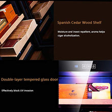Costante di Temperatura E umidità Sigaro Gabinetto di Casa Office Small Fumo Cabinet Nudo Sigaro Sigaro Elettronico Gabinetto Gabinetto Cigar Box 5 Strati 65 Litri