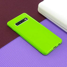 CrazyLemon Custodia per Samsung Galaxy Note 8 Cover, Custodia protettiva antiurto per cellulare sottile in silicone morbido alla moda in tinta unita - Verde