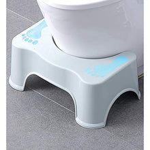 LZL Sgabello WC Sgabello Toilette vasino vasto Vaso Sgabello di aiuti Squat Sgabello adeguato Postura igienica per la Salute Vasino Tozzo (Color : Nordic Blue, Dimensione : Conventional)