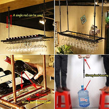 HJ-Golf Rack per armadietti per stoccaggio per Goblet Porta Bicchiere Calice Sospensione Bicchiere da Vino Portapiatti da Appendere for Vino Staffa di Ferro per Bottiglie di Vino per Vino