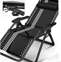CDFC -Recliners Sedia Sedia Pieghevole SESTA SESTA SESTA SOESTA SOUNGE Sedia degli UFFICIATO PEDIA Beach Beach PEDIA BELANGE PEDIA Presta Presta Siesta Sedia in Bianco e Nero