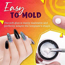 Set per unghie, scultura 4D Set di stampi per nail art Kit per la decorazione di arte per unghie Modello di stampa Polvere di bellezza per unghie e gel di cristallo per unghie unghie scultura 4D
