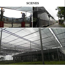 WXQIANG - Tenda parasole in tessuto al 70% con occhielli per copertura pergolata, protezione solare personalizzata, isolamento termico, colore: nero, dimensioni: 3 x 25 m