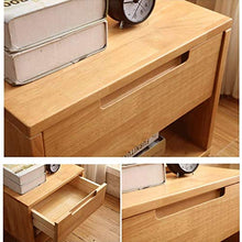DYXYH Comodino - Divano Tavolino snack Tavolino, terminale Laterale Tavolo Comodino con immagazzinaggio del cassetto gambe in legno massello Soggiorno Mobili Camera Da Letto