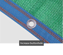 zhoufeng Tenda Tenda Panno 85% Ombra con Occhielli, Patio Ombra Netto della Copertura vegetale, Serra Fienile o Kennel (Color : Green, Size : 2X10M/6X32FT)