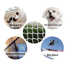 XXN Rete da Golf,Isolamento per Protezione Campo da Calcio,Balcone Protezione Antiscivolo per Animali Domestici per Bambini Ball Stop Net,Rete da Carico,Reticolato della Pianta di Giardino Bianco