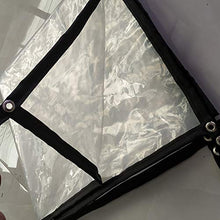 LXHONG Tela Cerata Antipioggia Resistente alla Polvere, Telo in PVC Spesso 0,12 Mm, Tendalino da Esterno con Occhielli Facile da Piegare per Serra di Piante Tetto, Personalizzabile