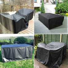 FHKBB Coperture per mobili da Giardino Antivento 315x160x74cm, Coperture per mobili da Esterno per Esterni, Antipioggia e Neve, Protezione UV Coperture per mobili da Esterno Coperture PE