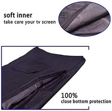 Telo copritavolo da esterno Tessuto elastico morbido Outdoor Protective Cover TV 24-54" TV Copertura Anti-Static Screen Display manicotto protettivo impermeabile Scratch Resistant Splash Proof Copertu