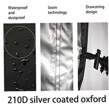 Ombrellone Polvere Scudo Impermeabile Ombrello Rod Sbalzo Di Protezione Del Tessuto Di Oxford Per I Rifornimenti Patio Giardino All'aperto Giardino