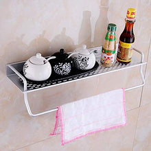 HMG 50 Centimetri Single Layer con Rod Multifunzione Cucina Bagno a Parete Holder Lega di Alluminio Rack di stoccaggio