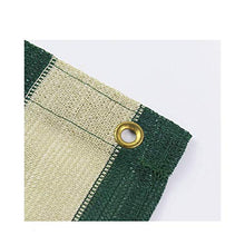 FCXBQ Ombreggiatura Protezione Rete Mesh Poliestere Isolamento Termico Crema Solare Succulente Balcone Pieghevole Ombreggiamento Esterno 85% (Colore: Verde, Dimensioni: 2x2,4 m)