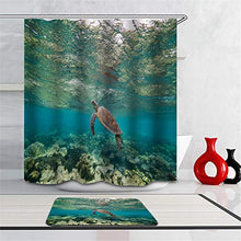 LIYAN Combinazione Bagno. Immagini Chiare E Colori Vivaci Rendono Il Tuo Bagno Pieno di Vita. Accessori da Bagno. Tartarughe Nell'Oceano.