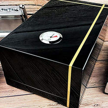 Umidificatore a scatola isolante Cigar Humidor Tre Strati Cigar Box di Sollevamento Cigar Box Desktop Cigar Box Cigar Box Manutenzione Importato Cigar Box Humidor Viaggio Cigar Box lucidatura Manuale