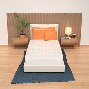 miasuite i sogni italiani Supreme Materasso Singolo 90X190, Alto 17 cm Ortopedico con Dispositivo Medico, Memory Foam da 4 cm, a 9 Zone e Lastra in Waterfoam 12 cm, Bianco