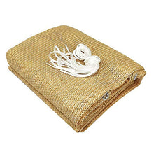 BYWWANG Maglia Resistente all'ombreggiamento della Protezione Solare Maglia Resistente e Durevole per la Serra del granaio del Fiore della pianta da Giardino (5 * 6M Beige)