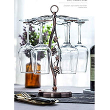 MHBGX Portabocchio per Vino, Supporto per il Vetro Di Vino Antipolvere Creativo Tazza Di Tazza Rossa ad Alto Upside Down Appeso Scaffale 26 X 14 X 38 cm