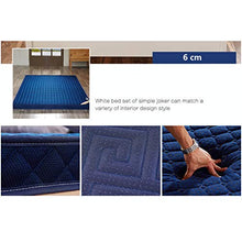 LUGEUK Memory Foam Mattress Pad Letto Doppio Strato di Massaggio da Letto (Letto Matrimoniale), Tatami Materasso Spugna 1.5m1.8m Singolo dormitorio Pieghevole Spessore del Materasso