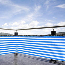 Schermi Divisori E Protettivi Per Balconi ,3 'x 16'4 " Recinto Parabrezza Resistente Agli Agenti Atmosferici, Protezione UV Impermeabile Per Appartamento, Terrazza Sul Cortile, Balcone, Piscina