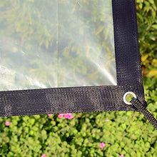 JX-PEP 0.16mm di Spessore incatramata Trasparente, Giardino Chiaro Impermeabile Tarp Anti congelamento Sheet Antipioggia Film Panno Isolamento Canopy PE plastica,2 * 4m