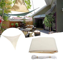 Tenda parasole a triangolo, resistente ai raggi UV e all'acqua, tenda da giardino, tenda da sole