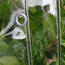 DLMSDG Tenda da Doccia Trasparente, Telone Impermeabile Telo Trasparente Camion Esterno Giardino, Protezione Solare, antigelo, Resistente, edifici, coltivazioni, tettoie, fattorie, ECC.