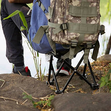 Camping Sgabello Sedia Pieghevole Sedia da Campeggio Mini Portable Sgabello Pieghevole Outdoor per Campeggio